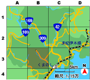 阪口ピアノ教室への地図