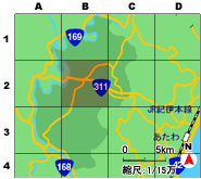 大和屋への地図
